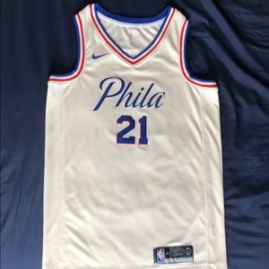 Joel Embiid #21  76ers City Edition Jersey